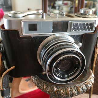 Vintage Camera Samoca Le - Ii 35mm Film Camera With Samocar 1:28