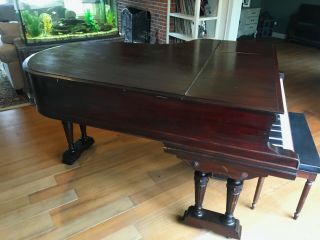 Gabler Antique Grand Piano - From The Early 1900s 2