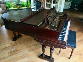Gabler Antique Grand Piano - From The Early 1900s 3