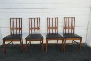 Broyhill Brasilia Mid Century Modern Set Of 4 Dining Room Chairs 1178