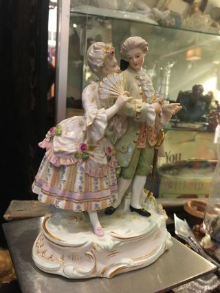Antique 19th Century Meissen Figurine