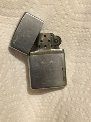 Vintage Zippo Lighter Patent 2032695 (1937 - 1950) With Matching Insert 16hole