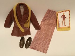Vintage Mattel Barbie Ken Best Buy 3795 Superstar Era Faux Leather Outfit