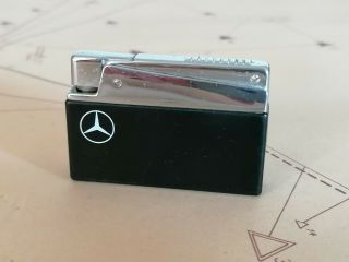 Vintage Petrol Lighter Kawee,  Kw Classic (ruetz System) Mercedes Logo,  Germany