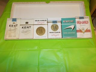 Vintage P.  Lorillard Co.  Gift Box Six Empty Packages For Display Only