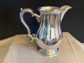 Sterling Silver Water Pitcher By International Silver Co.  4 - 1/2 Pints