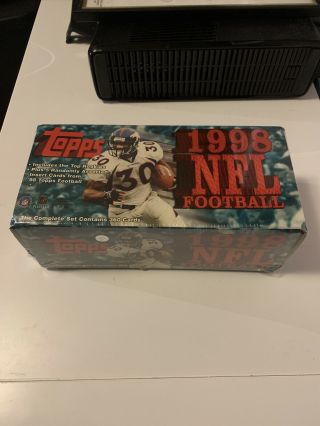 1998 Topps Nfl Football Factory Complete Set: P.  Manning,  Moss,  Woodson