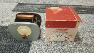 Vintage Nestor Johnson Card Shuffler,  Model 50