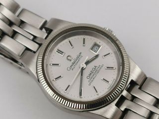 Vintage Ladies´ Omega Constellation Automatic Cal Ω 685 White Gold Bezel - 25 Mm