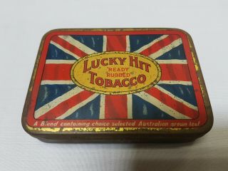 Lucky Hit Vintage Tobacco Tins