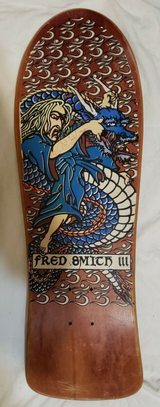 Alva Fred Smith Dragon Rider Signed And Slightly.  Let 