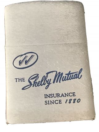 1960 Zippo Lighter - The Shelby Mutual Insurance — Since 1880