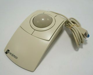 Vintage Microspeed Pc - Trac Trackball Serial Version Mouse 9 Pin Connector