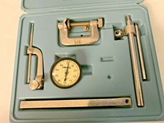 Vintage B.  C.  Ames 22a Dial Indicator Tool Set.  001” Machinist Tool.