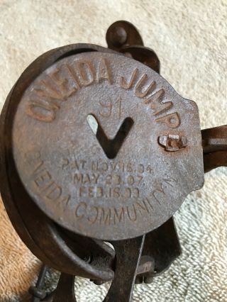 Vintage Oneida Community 91 Jump Trap Trapping Newhouse Victor Sargent