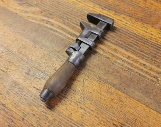 Antique Tools Adjustable Bicycle Monkey WRENCH • COES 101/6 VINTAGE Tools ☆USA 2
