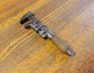 Antique Tools Adjustable Bicycle Monkey WRENCH • COES 101/6 VINTAGE Tools ☆USA 3