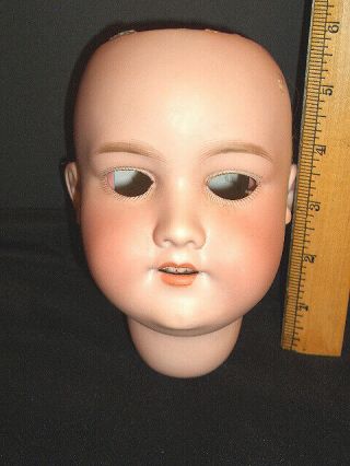 Antique German Bisque Doll Head,  Armand Marseille