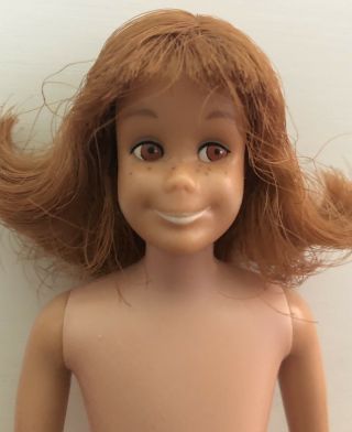 Vintage Titian Red Head Barbie Skooter Doll 1960’s Skipper Best Friend Minty See