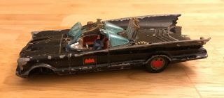 Vintage Corgi Toys Batmobile Diecast Model Car With Batman Figure - Great Britain