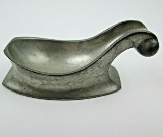 James Dixon Sheffield Cornish Pewter Pipe Rest Stand Holder Made in England VTG 3