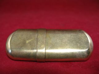 WWII U.  S.  Gi ration Brass No.  5 military trench lighter great Hi - Lite 2