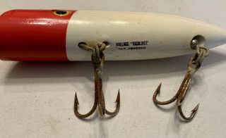 Vintage Tackle Wallace Highliner Wood Salmon Fishing Lure Plug Size 5