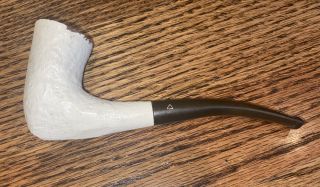 Antique White Root Imported Briar Italy Smoking Pipe