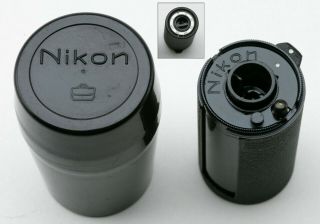 Vintage Nikon 35mm Reloadable Metal Cassette With Bakelite Case 1600asa Version