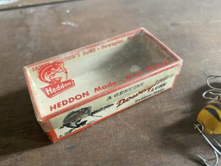 Heddon Dowagiac Fishing Lure W/ Box 320 YRH Tiny Crazy Crawler 3