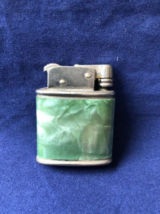 Vintage Unmarked Petrol Pocket Lighter With Semi - Automatic Mechanism Germany??