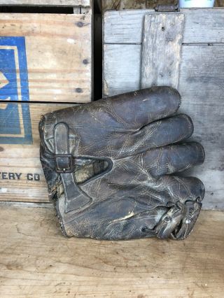 Jc41 Vintage Baseball Glove 1920’s