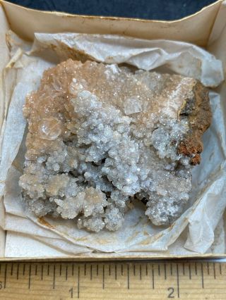 Unknown Mineral Specimen In Old Box - 43.  7 Grams - Vintage Estate Find