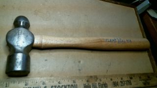 1940s Capewell Ball Pein Hammer 1lb Antique Vintage Old Horse Shoe Nail Co.