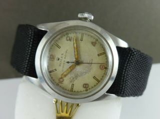 Rolex Oyster Royal Precision Steel Watch Ref.  4220.  Ca 1940.  As It Is