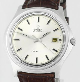 Rare Omega Seamaster De Ville Cal 565 Jumbo Vintage Mens Watch