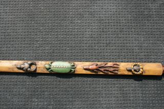 Old Sioux Carved Pictorial Pipe Antique Native American Plains Indian Folk Art