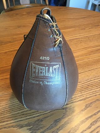 Everlast 4210 Vintage Leather Speed Bag