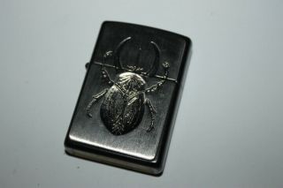 Zippo Lighter Horned Beetle Hj42