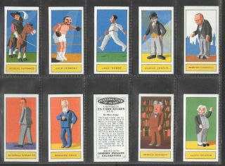 G.  Phillips 1932 (personalities) Full 25 Card Set  Personalities Of To - Day "