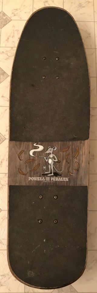 1991 powell peralta tony hawk shotgun mouse vintage skateboard 2
