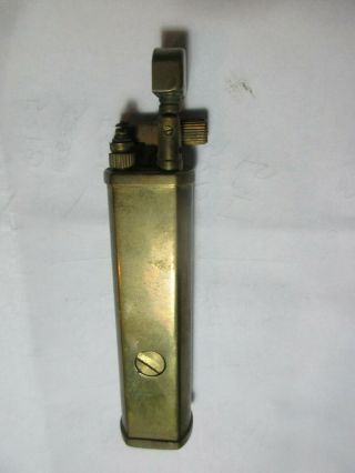 Vintage Casablanca Brass Lift Arm Lighter /rare