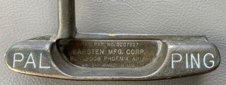 Vintage Ping Pal Karsten Putter Right Handed Rh 34” Inches Golf Club
