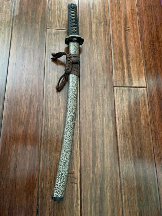 Antique Japanese Samurai Wakizashi Katana Sword (signed Blade,  Signed Tsuba)