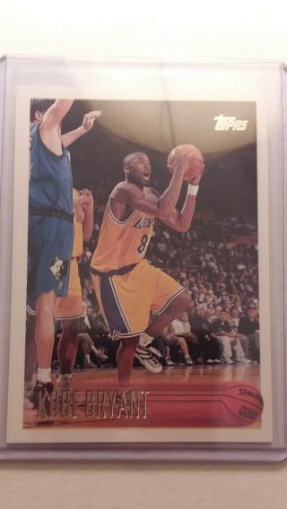 1996 - 97 Topps Kobe Bryant Rookie 138 N/m To
