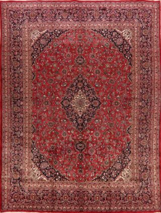 Traditional Hand - Knotted Vintage Floral Ardakan Area Rug 10 