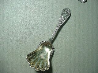 Rare Antique Sterling Art Nouveau Nude Bon Bon Spoon By Watson