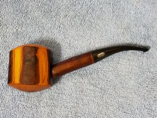 Vintage Ropp Deluxe 804 Cherry Wood Estate Pipe France