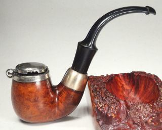 Red Point - Old Briar – System Style Pipe - Wind Cap,  Early Pipe - Shape