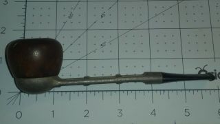 Vintage Dr.  Grabow Aluminum Viking Estate Pipe With Removable Tobacco Bowl